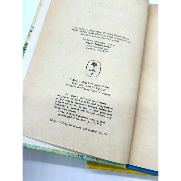 5 Vtg 60s-70s Hardback Kids Books Easy Reader Dinosaur Papa Sleep Ghost Kitten - Picture 12 of 16